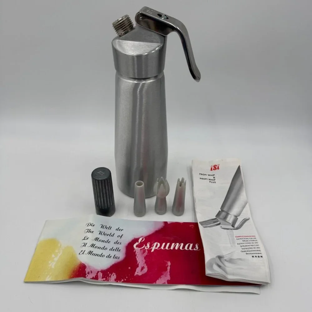 ISI Cream Profi Whip Stainless Steel Whipped Cream Dispenser